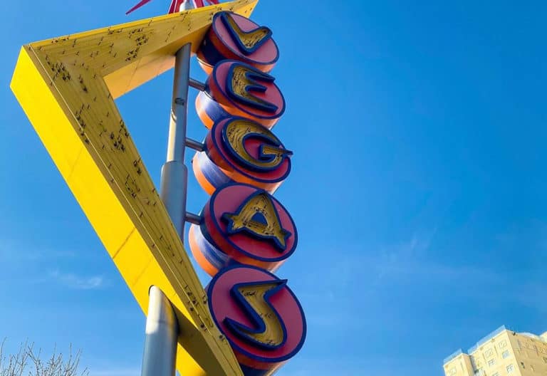 Banana Las Vegas Sign